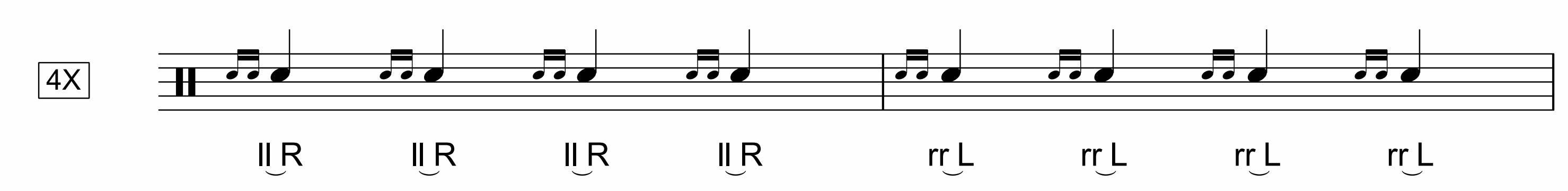 Drag | 4X Per Side | 80 Bpm 