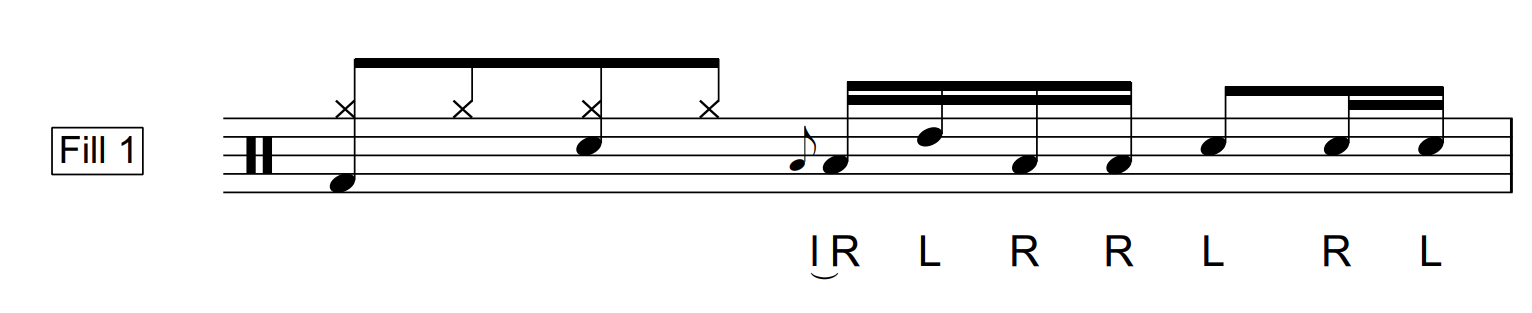 Rudiment Drum Fills