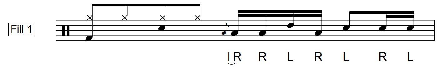 Rudiment Drum Fills