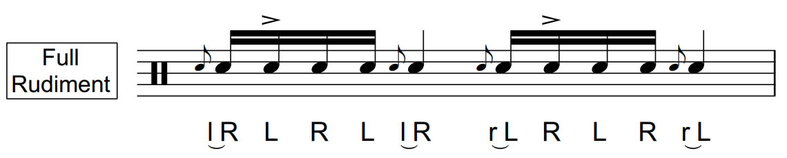 Flamacue Rudiment