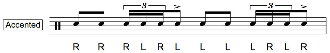 How to play Triple Ratamacue Rudiment