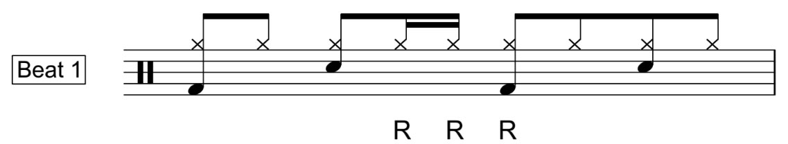 Triple Stroke Roll Beat