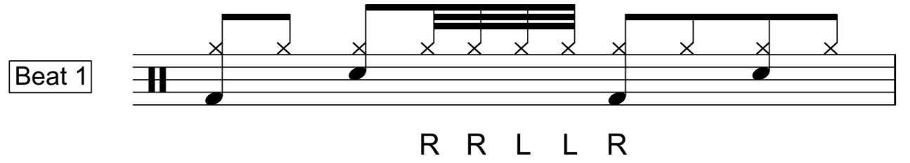 5 stroke roll rudiment