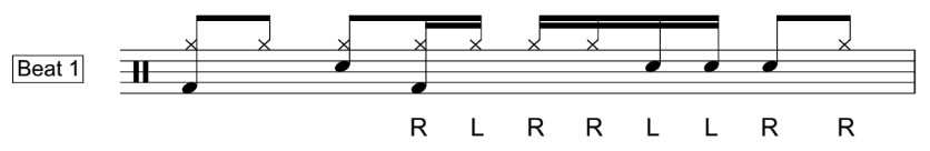 Paradiddle-Diddle Beat