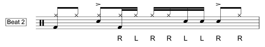 Paradiddle Diddle Snare Notation