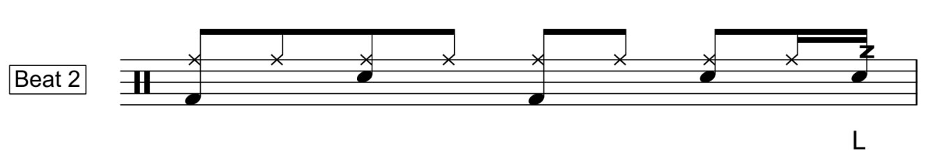 types of drum notes