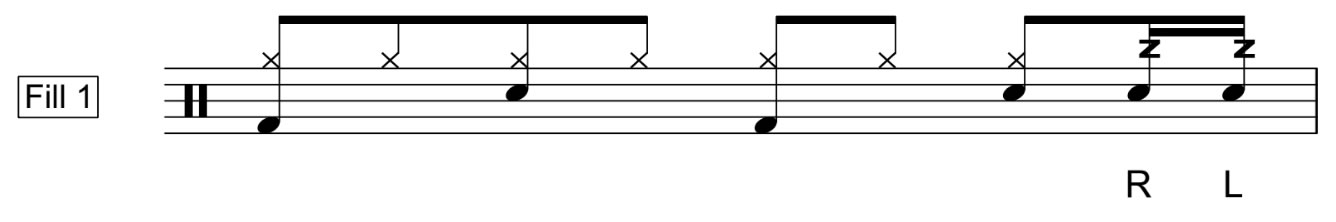 rudimentary snare