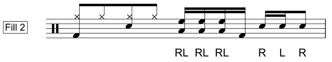 how to do a triple stroke roll snare
