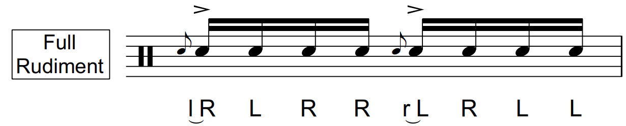 flam paradiddle