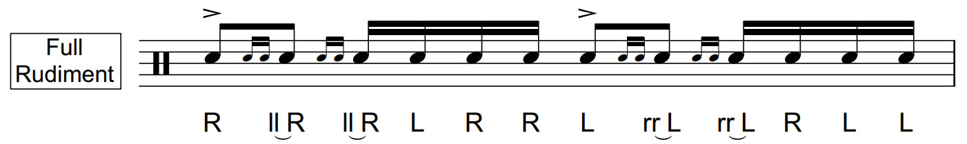 Drag Paradiddle #2 