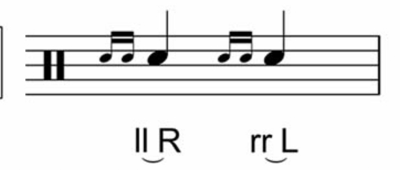 How to play the drag rudiment