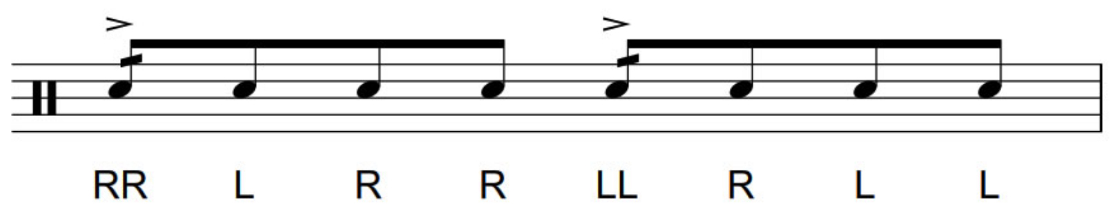 How do you play the single dragadiddle?